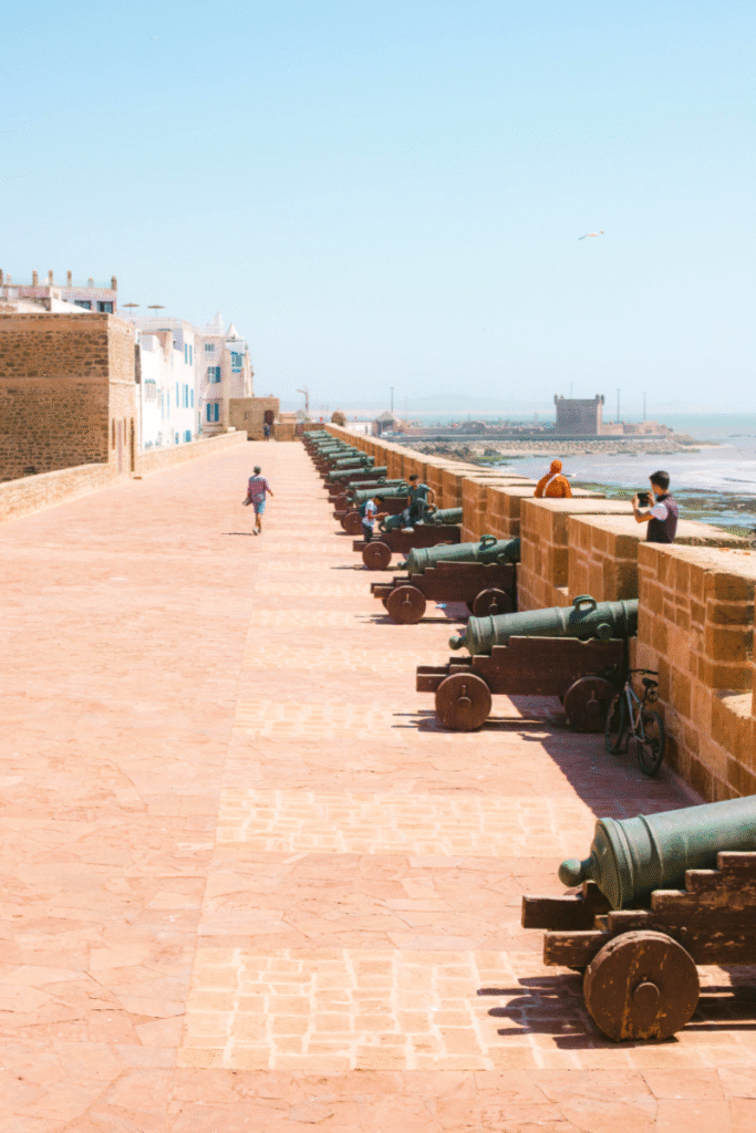 Morocco itinerary Essaouira ramparts historic cannons Atlantic coast fortress walls day 3